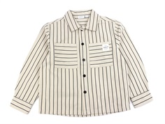 Name It oatmeal striped shirt